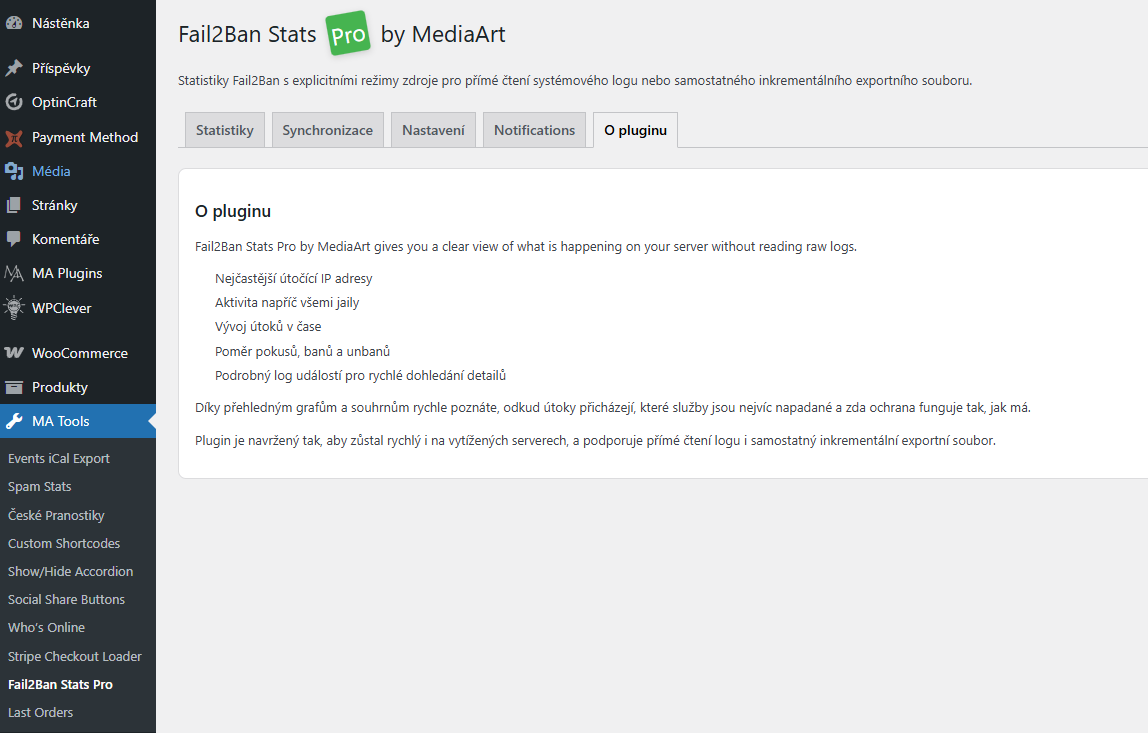 Fail2Ban Stats Pro by MediaArt 4 Fail2Ban Stats Pro by MediaArt - Obrázek 4
